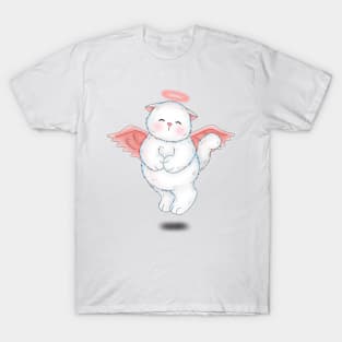 Cute Angelic Cat T-Shirt